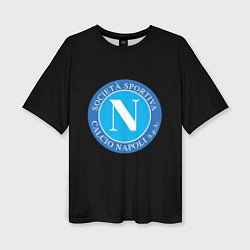 Женская футболка оверсайз Napoli fc