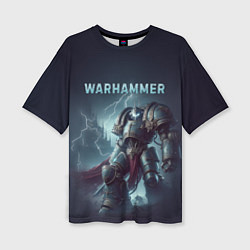 Женская футболка оверсайз Warhammer - game
