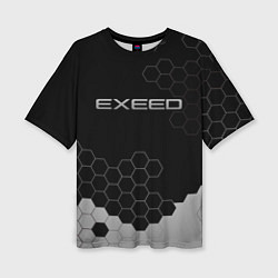 Футболка оверсайз женская Exceed, цвет: 3D-принт
