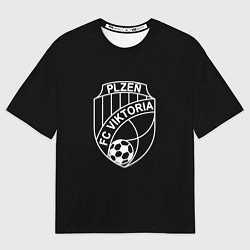 Футболка оверсайз женская Viktoria fc club sport, цвет: 3D-принт