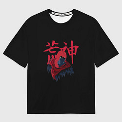 Футболка оверсайз женская Aragami logo ninja, цвет: 3D-принт