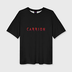 Женская футболка оверсайз Carrion