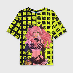 Футболка оверсайз женская Nicole Demara - Zenless Zone Zero gum ball, цвет: 3D-принт