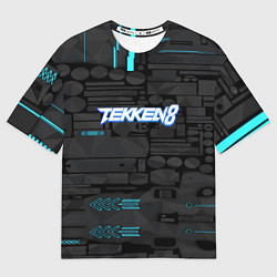 Футболка оверсайз женская Tekken namco game, цвет: 3D-принт