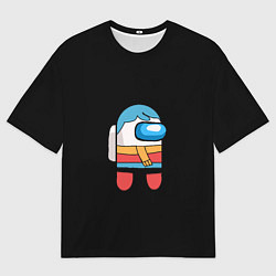 Футболка оверсайз женская Among us персонаж Hilda, цвет: 3D-принт