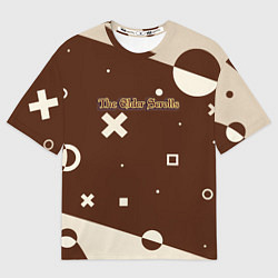 Футболка оверсайз женская The Elder Scrolls retro game, цвет: 3D-принт