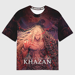 Футболка оверсайз женская Герой The first berserker khazan, цвет: 3D-принт