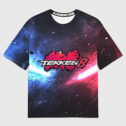 Футболка оверсайз женская Сопротивление в Tekken 8, цвет: 3D-принт