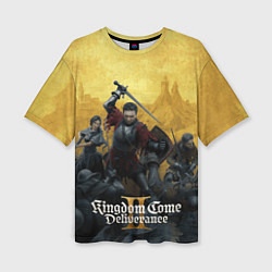 Футболка оверсайз женская Сражение Kingdom come 2 deliverance, цвет: 3D-принт