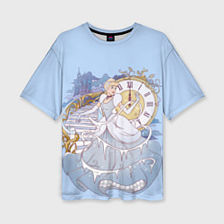 Футболка оверсайз женская Cinderella - big pictures, цвет: 3D-принт