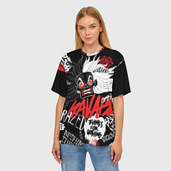 Футболка оверсайз женская Круэлла - big pictures, цвет: 3D-принт — фото 2