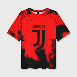 Футболка оверсайз женская Ювентус jujym, цвет: 3D-принт