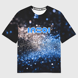 Футболка оверсайз женская Inzoi логотип игры, цвет: 3D-принт
