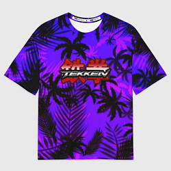 Футболка оверсайз женская Tekken tropic, цвет: 3D-принт