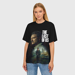 Футболка оверсайз женская Джоэл и Элли The last of us, цвет: 3D-принт — фото 2