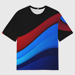 Футболка оверсайз женская Multicoloured, цвет: 3D-принт