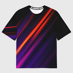 Футболка оверсайз женская Multicolored, цвет: 3D-принт