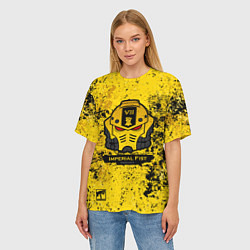 Футболка оверсайз женская Примарис - Имперские Кулаки, цвет: 3D-принт — фото 2