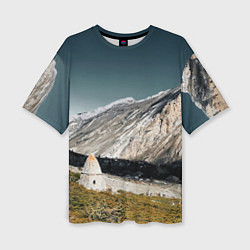 Футболка оверсайз женская Фардык-Кешене, цвет: 3D-принт