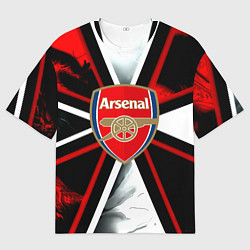 Женская футболка оверсайз Arsenal umbrella corp