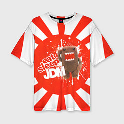 Футболка оверсайз женская Domo jdm, цвет: 3D-принт