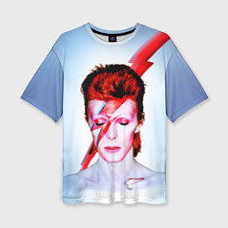 Футболка оверсайз женская Aladdin sane, цвет: 3D-принт