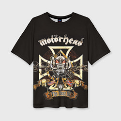 Футболка оверсайз женская Motorhead: The best of, цвет: 3D-принт