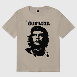 Футболка оверсайз женская Che Guevara, цвет: миндальный