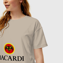 Футболка оверсайз женская Bacardi, цвет: миндальный — фото 2