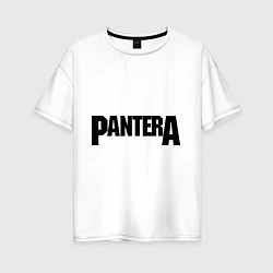 Женская футболка оверсайз Pantera
