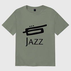 Футболка оверсайз женская Jazz, цвет: авокадо