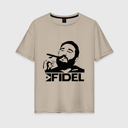 Женская футболка оверсайз FIdel