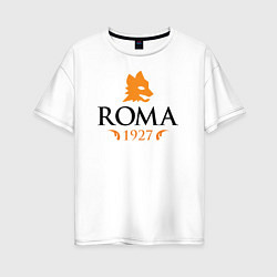 Футболка оверсайз женская AS Roma 1927, цвет: белый