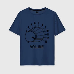 Женская футболка оверсайз Volume - крутилка