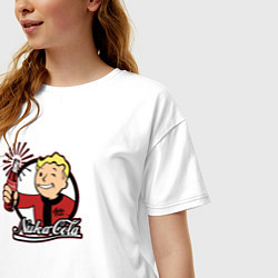 Футболка оверсайз женская Nuka Cola, цвет: белый — фото 2