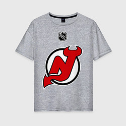 Женская футболка оверсайз New Jersey Devils: Kovalchuk 17