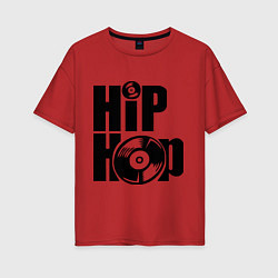 Женская футболка оверсайз Hip-Hop