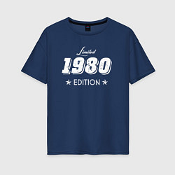 Женская футболка оверсайз Limited Edition 1980