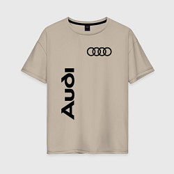 Женская футболка оверсайз Audi Style