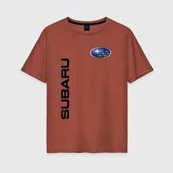 Женская футболка оверсайз Subaru Style