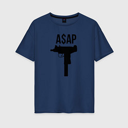 Женская футболка оверсайз ASAP Gangster