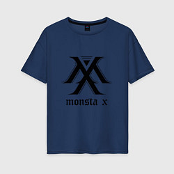 Женская футболка оверсайз Monsta X