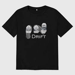 Женская футболка оверсайз Drift