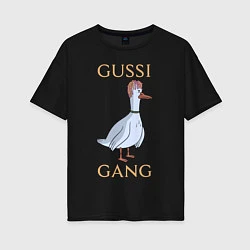 Женская футболка оверсайз GUSSI GANG