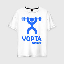 Женская футболка оверсайз Yopta Sport