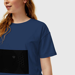 Футболка оверсайз женская Russia Legend 2024, цвет: тёмно-синий — фото 2