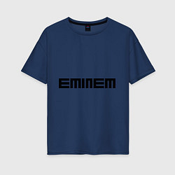 Женская футболка оверсайз Eminem: minimalism