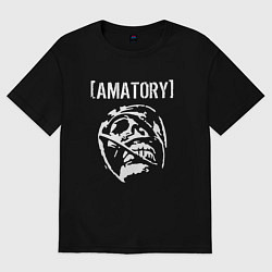 Женская футболка оверсайз Amatory