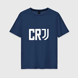 Женская футболка оверсайз CR7