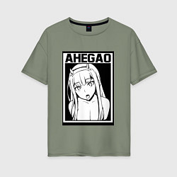 Женская футболка оверсайз AHEGAO
